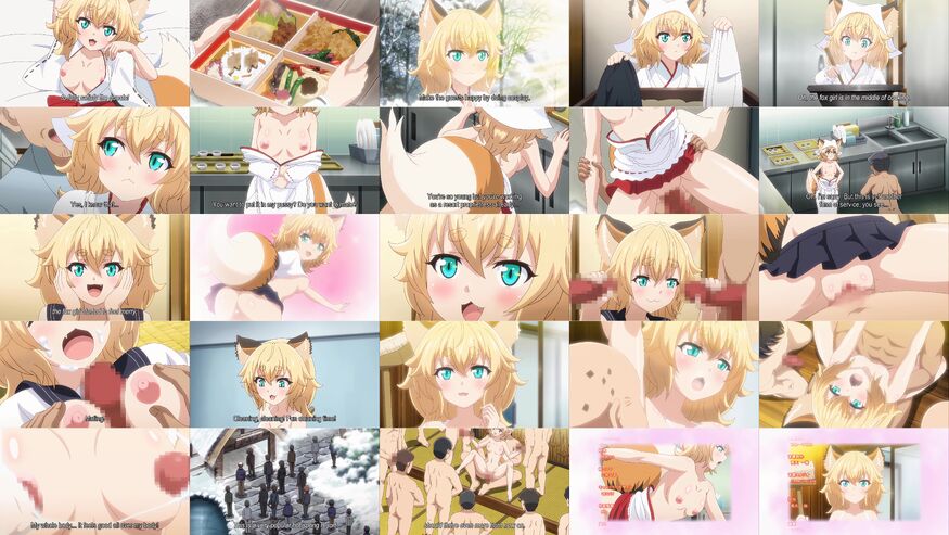 Fox Girl's Naughty Resort 2 - Petite Furry Hentai Girl Fucks All the Hotel Guests - Hentai City